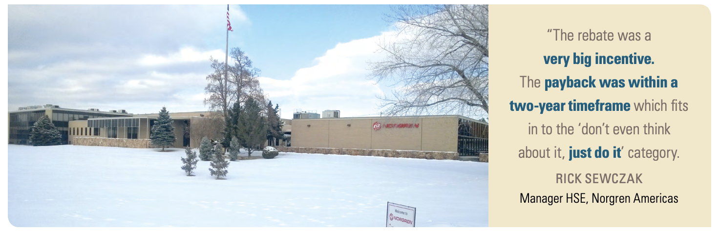 Leading by Example: Norgren Improves Energy Efficiency at Colorado Headquarters
