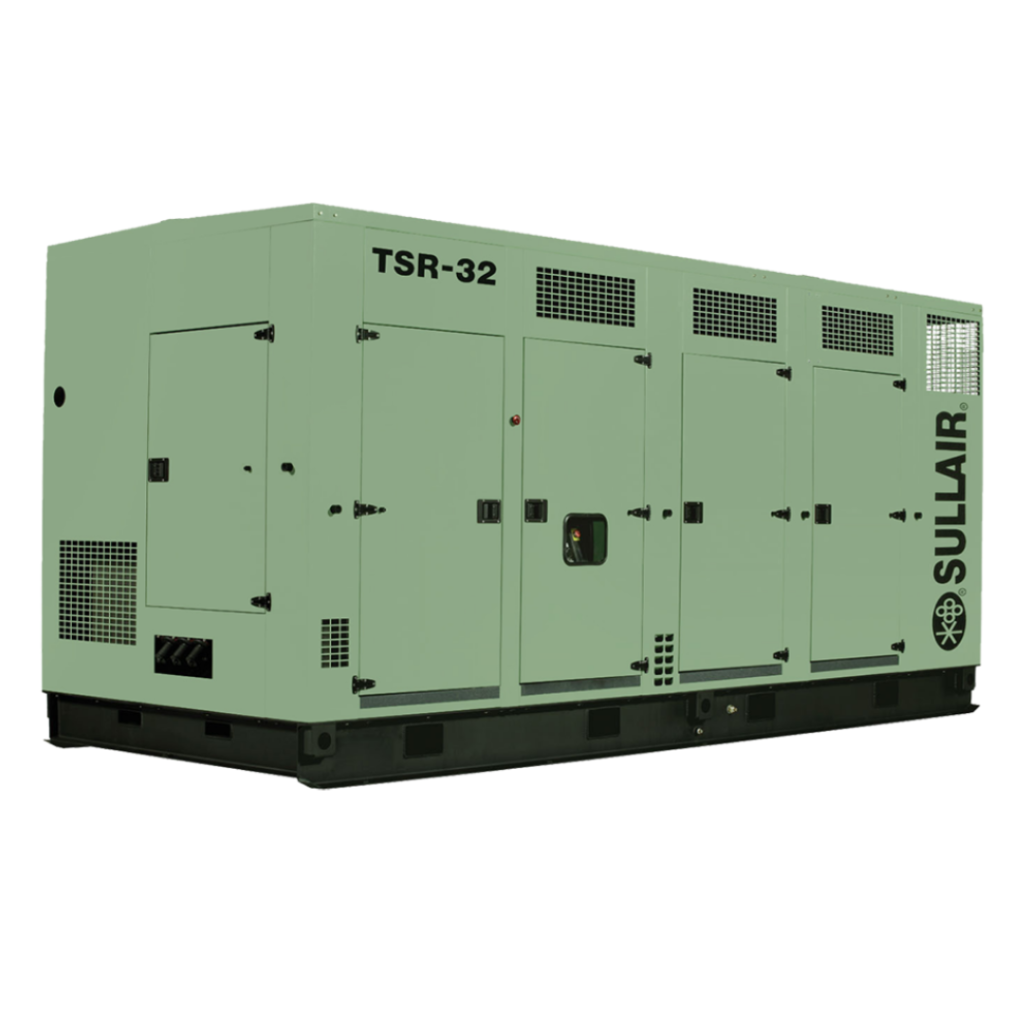 Sullair TSR-32 high-capacity two-stage rotary screw air compressor available from Blackhawk Equipment