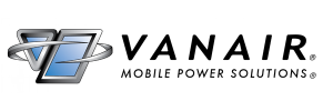 Vanair mobile power solutions and vehicle-mounted compressor logo